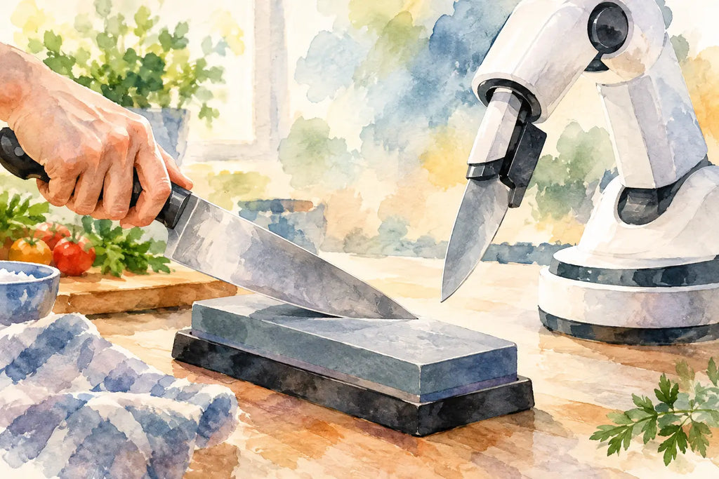 Kan man slibe robotknive? Det bør du vide