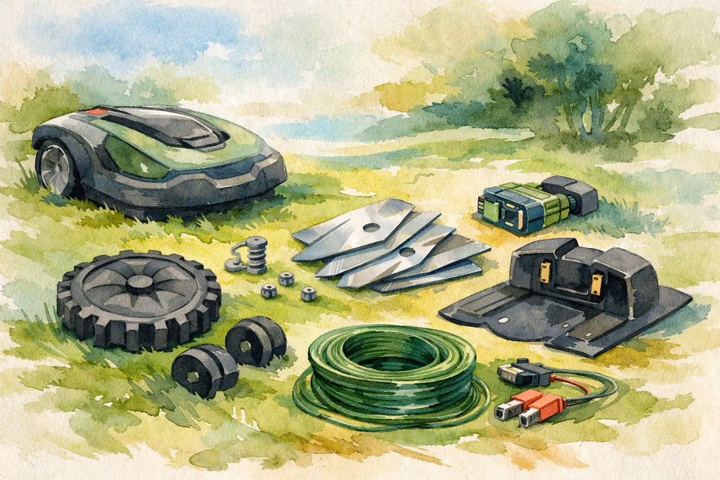 Bedste reservedele til robotplæneklipper