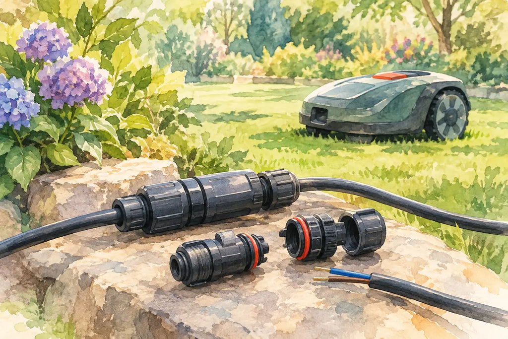 De bedste kabelmuffer til robotkabel i haven