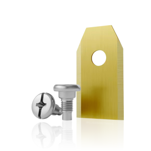 Titanium knive til robotplæneklipper. Passer bl.a. til Husqvarna, Gardena, Segway m.v.